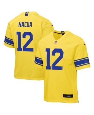 Детская джерси Nike Puka Nacua Los Angeles Rams Classic Sol Game