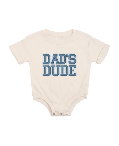 Sweet Wink Baby Boys Dad's Dude Patch Short Sleeve Romper