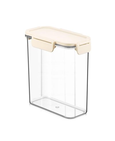 Sorbus Airtight Food Storage Container – Clear Stackable Canister for Pantry, Rice, Pasta, Cereal and Snacks