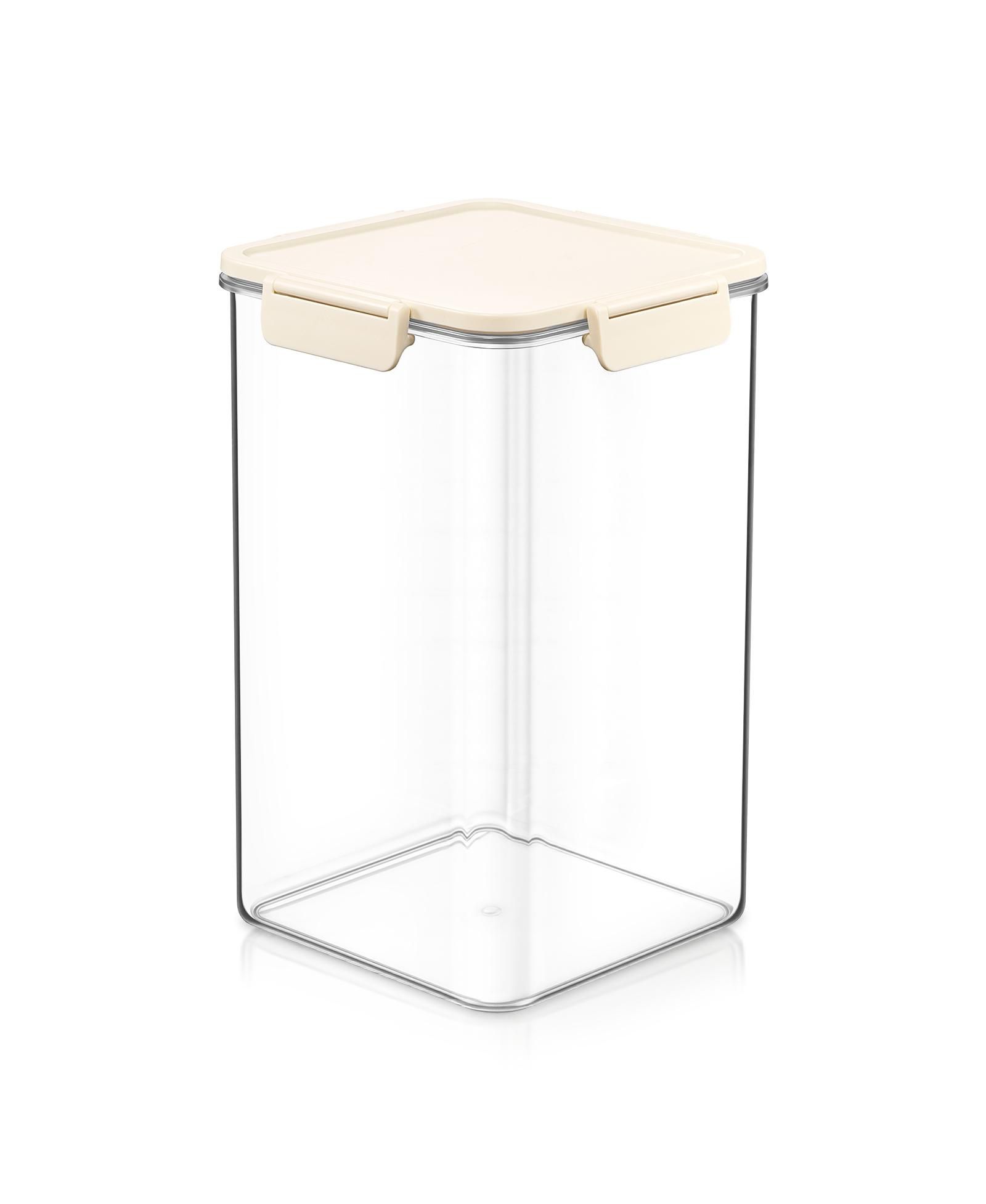 Sorbus 4500ml/158.73oz Clear Stackable Airtight Food Storage Container for Pantry, Rice, Pasta, Cereal and More