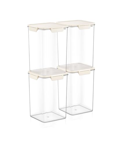 Контейнеры для хранения Sorbus, 4 шт., 4500ml, прозрачные, герметичные