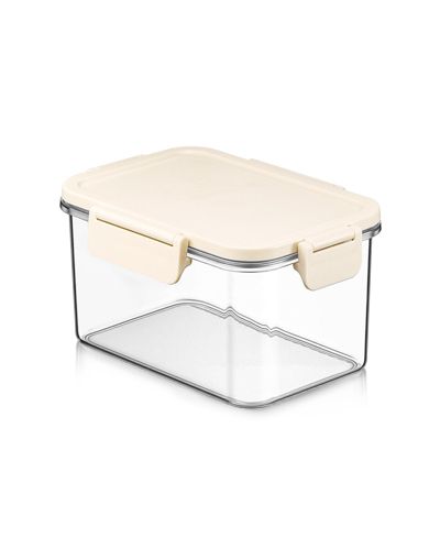 Sorbus 900ml/31.75oz Clear Stackable Airtight Food Storage Container for Pantry, Rice, Pasta, Cereal and More