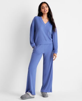 Женский комплект State of Day Ribbed V-Neck Lounge Pant