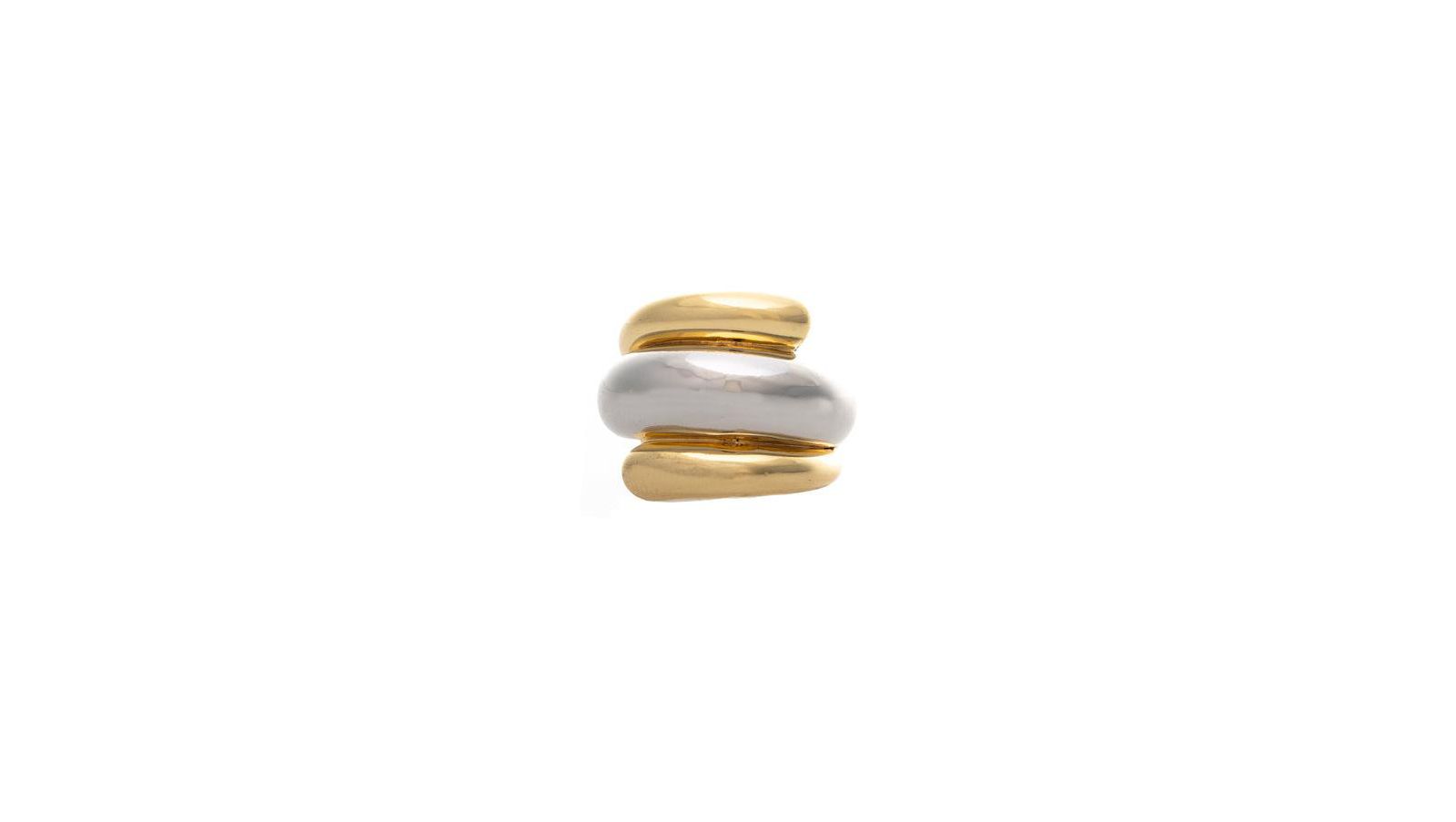 Кольцо Rivka Friedman Two-Tone Polished Layered Band