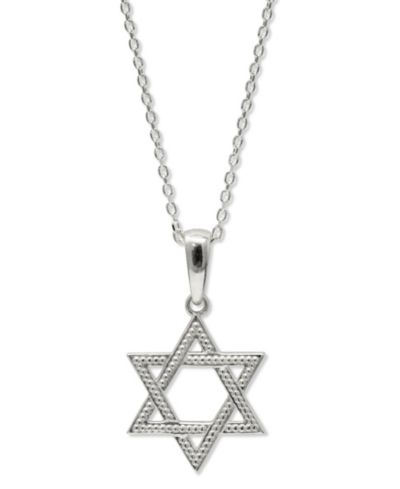 Подвеска Anzie Dew Drop Star of David Charm