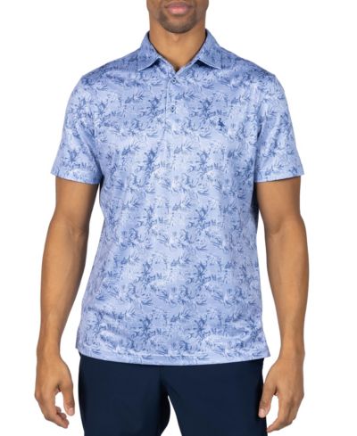 Мужская поло Tailorbyrd Vintage Tropical Printed Mesh Performance
