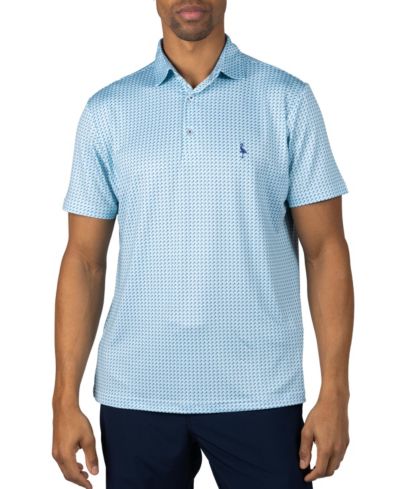 Мужская спортивная рубашка-поло Tailorbyrd Golf Tees Printed Performance