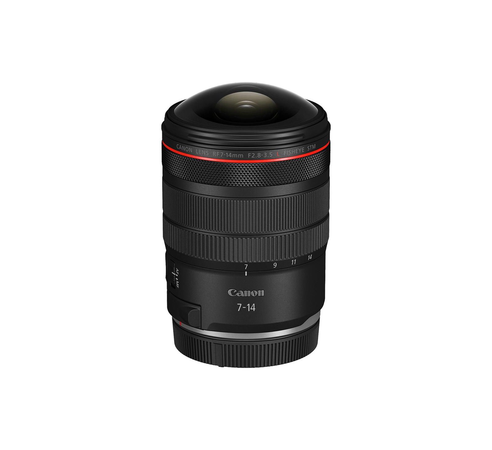 Canon объектив Fisheye STM RF 7-14mm f/2.8-3.5 L