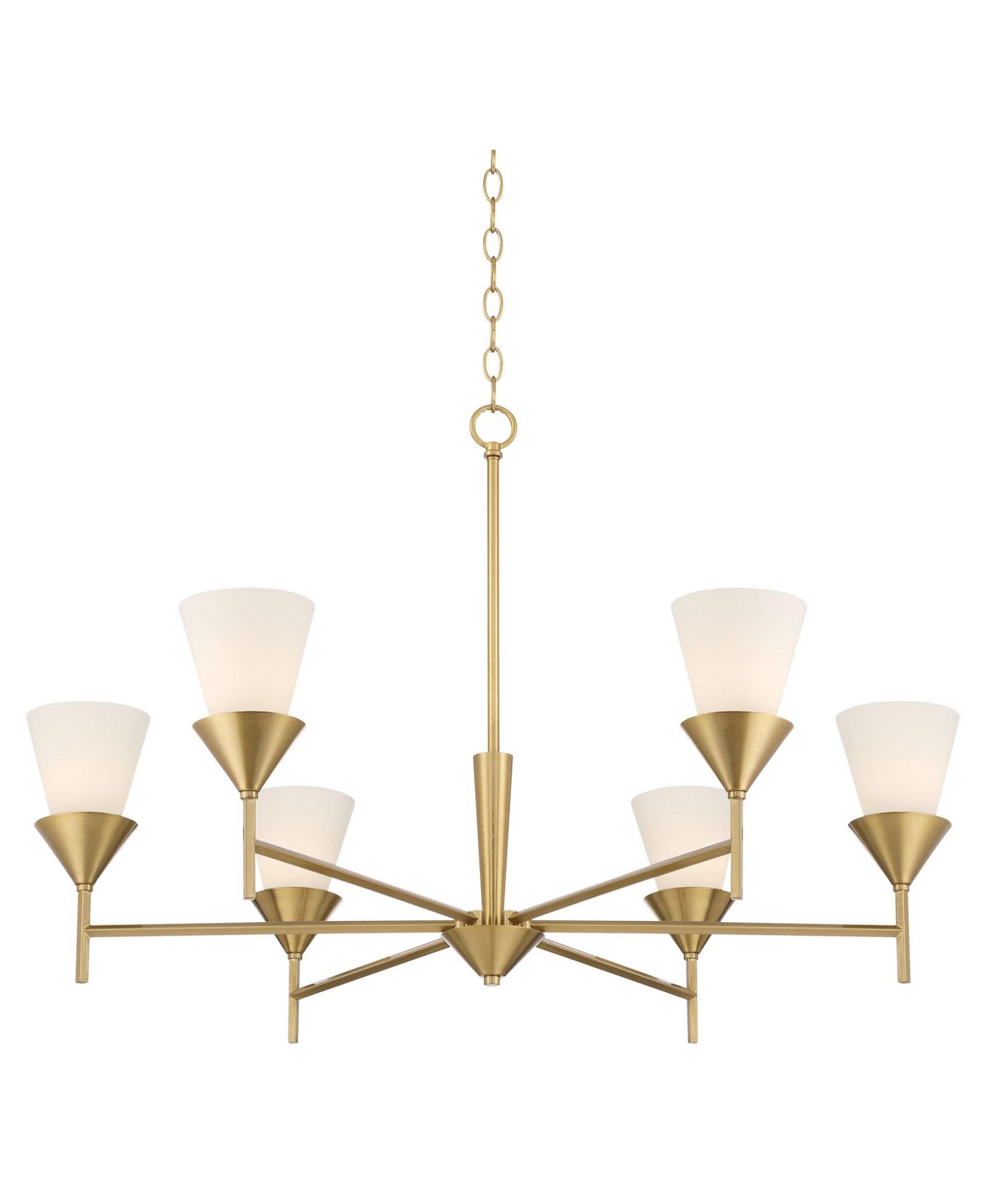Люстра Possini Euro Design Caulfield 36" 6-ламповая