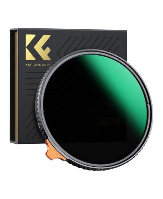 Вращающийся нейтральный фильтр K&F Concept 82 мм, серия Nano-Xcel, ND2-400, 1-9 ступеней, многослойное покрытие