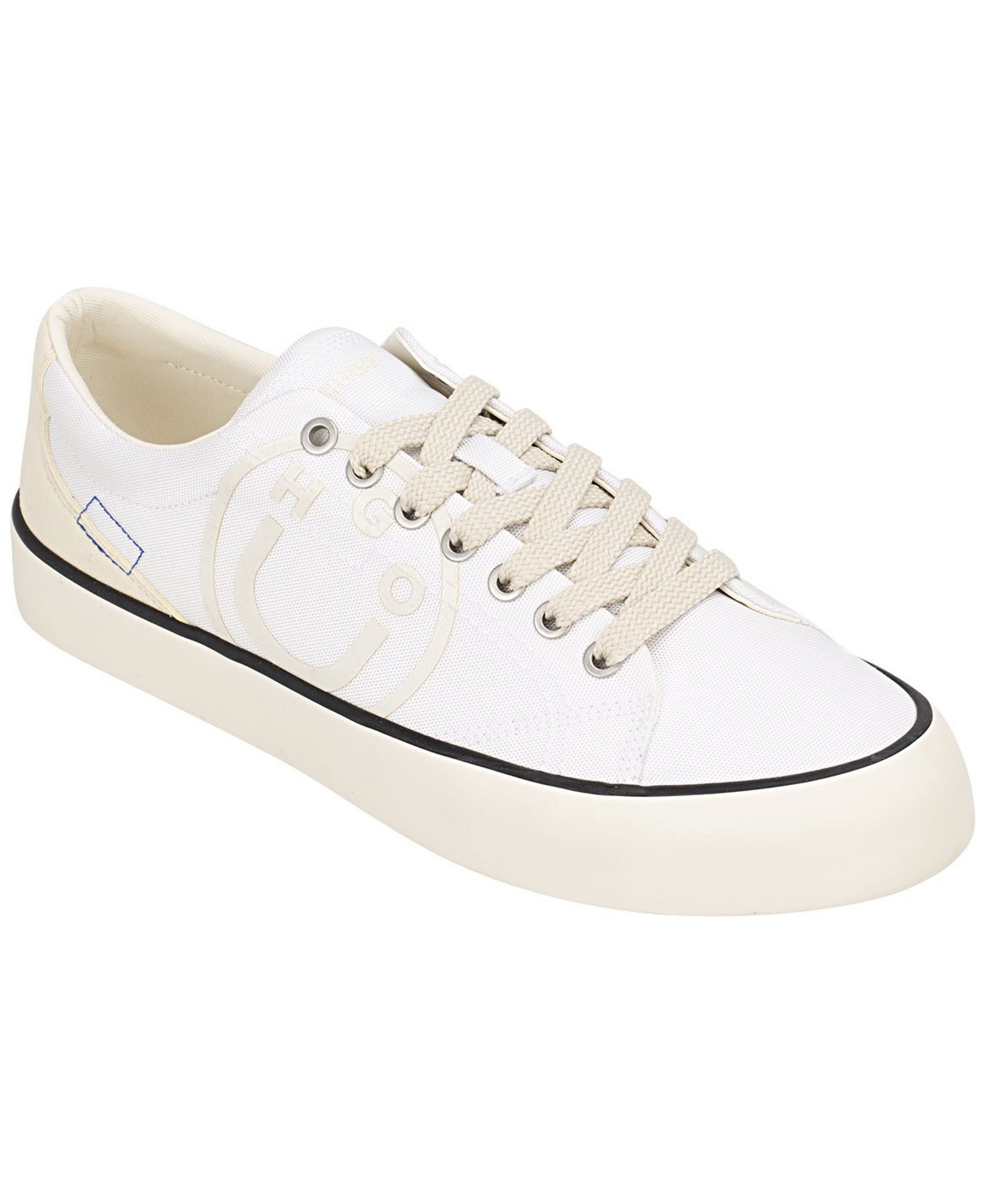 Men's Logo Detail Lace-Up Sneakers