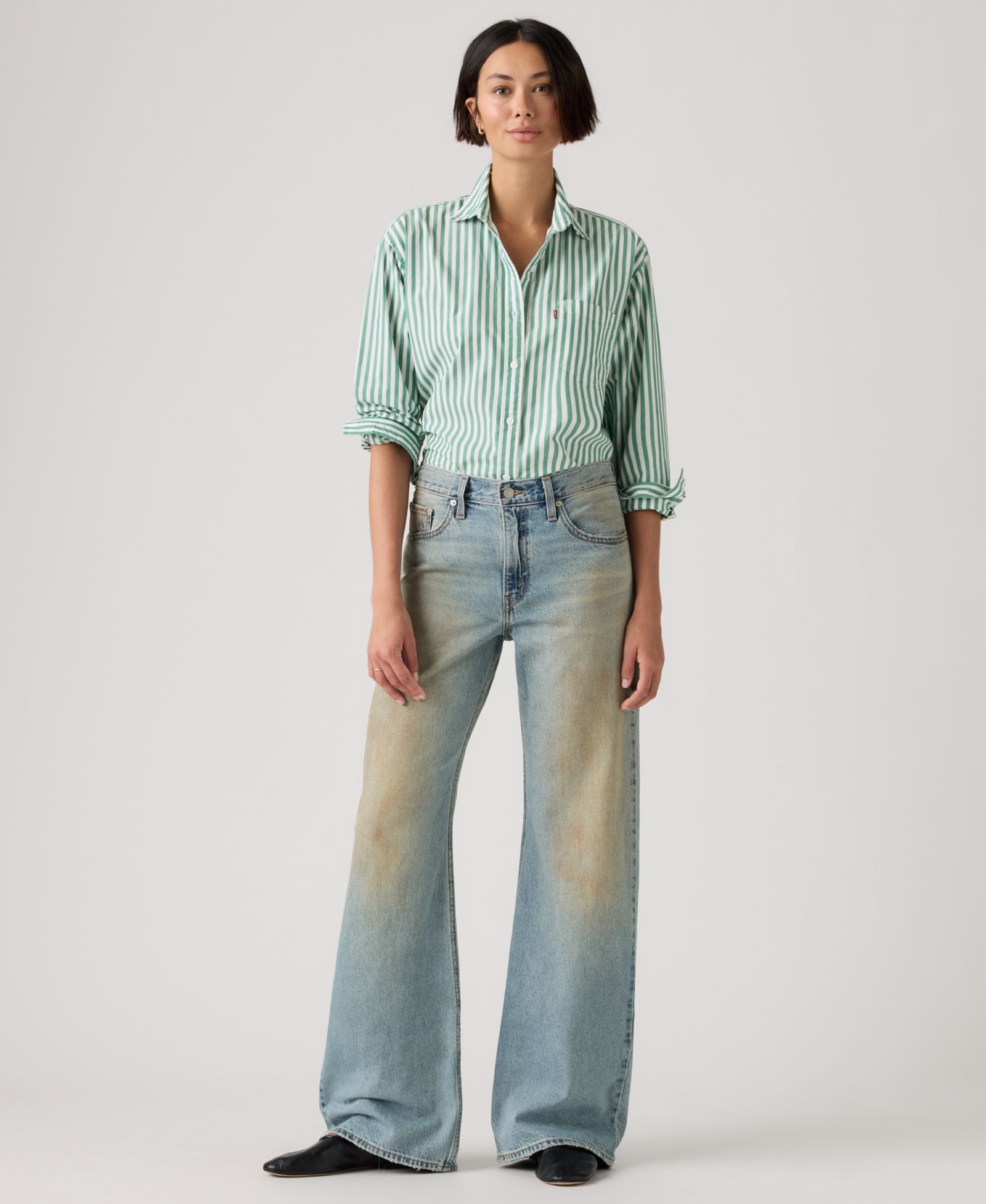 Женские джинсы Levi's Premium Mid-Rise Loose Bootcut