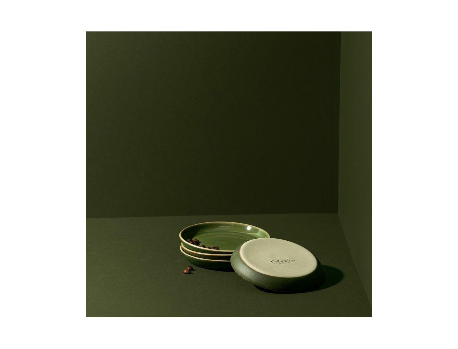Gharyan Stoneware Edan 5.1" Плоская тарелка, набор из 4 шт.