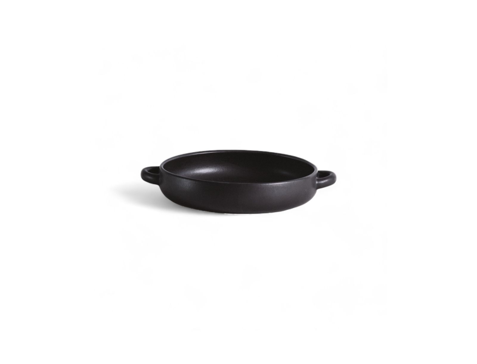 Gharyan Stoneware, Stoneware Dinner Plate With Handles 7.9"