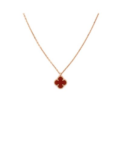 Подвеска-ожерелье Pre-Owned Van Cleef & Arpels Sweet Alhambra