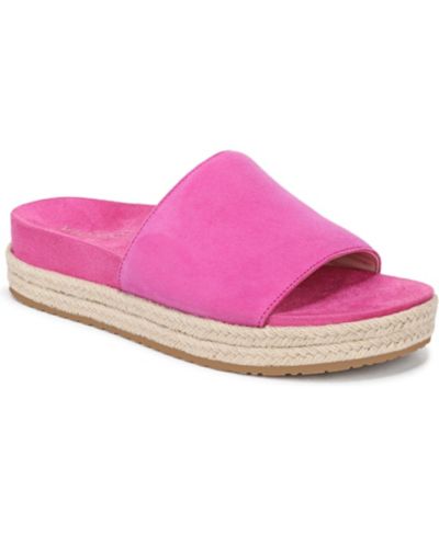 Rose violet suede