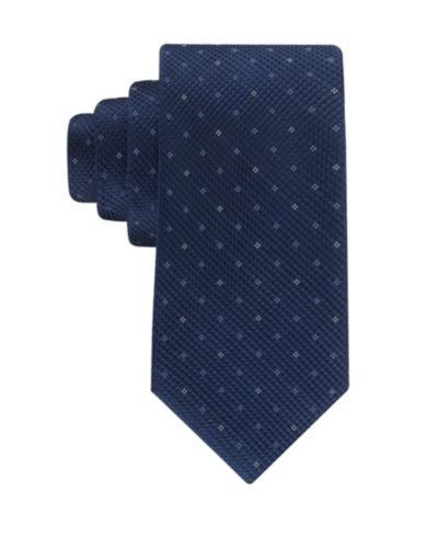 Tommy Hilfiger Мужской классический галстук с узором Hickory Neat