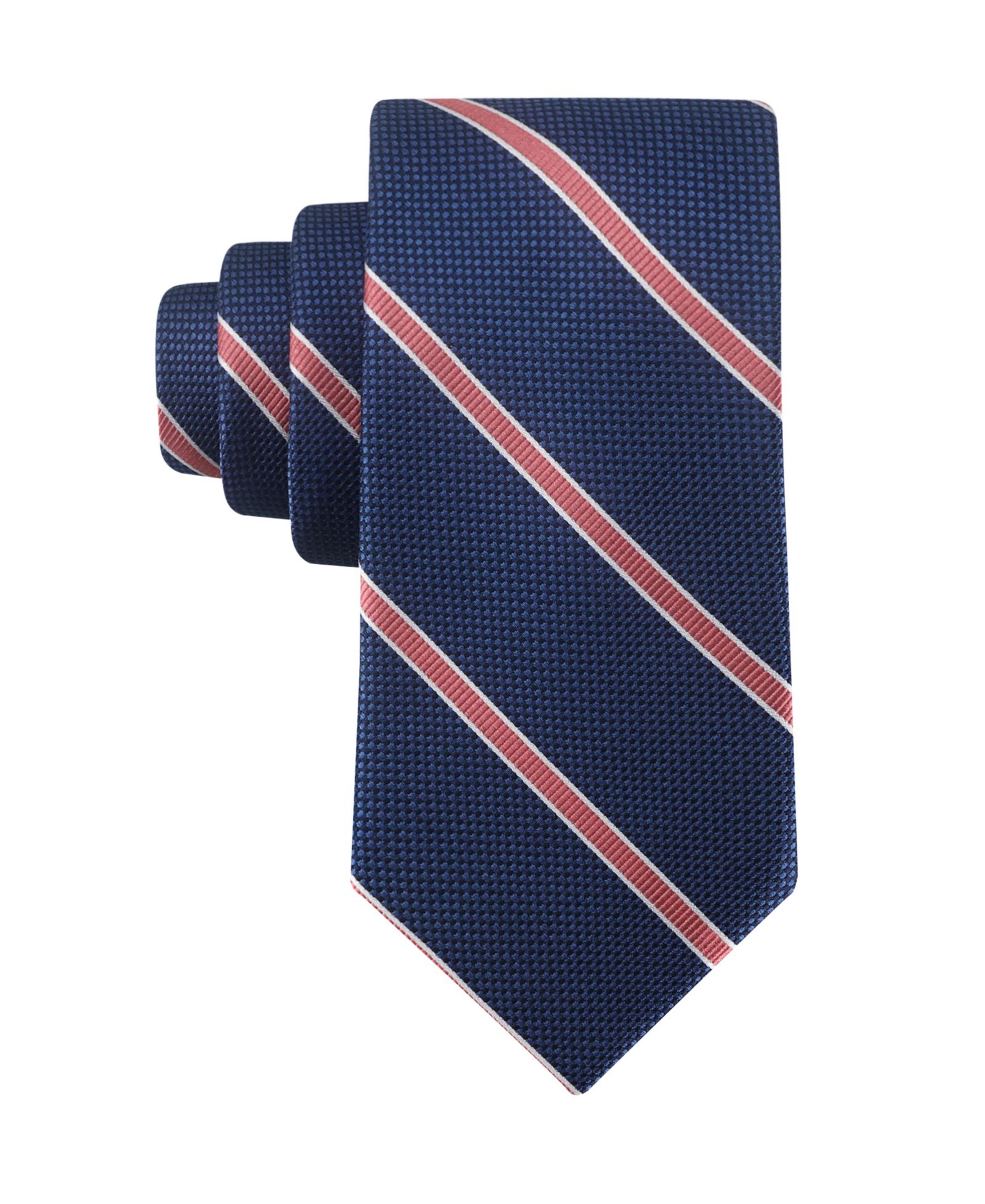 Tommy Hilfiger Men's Camby Stripe Classic Tie