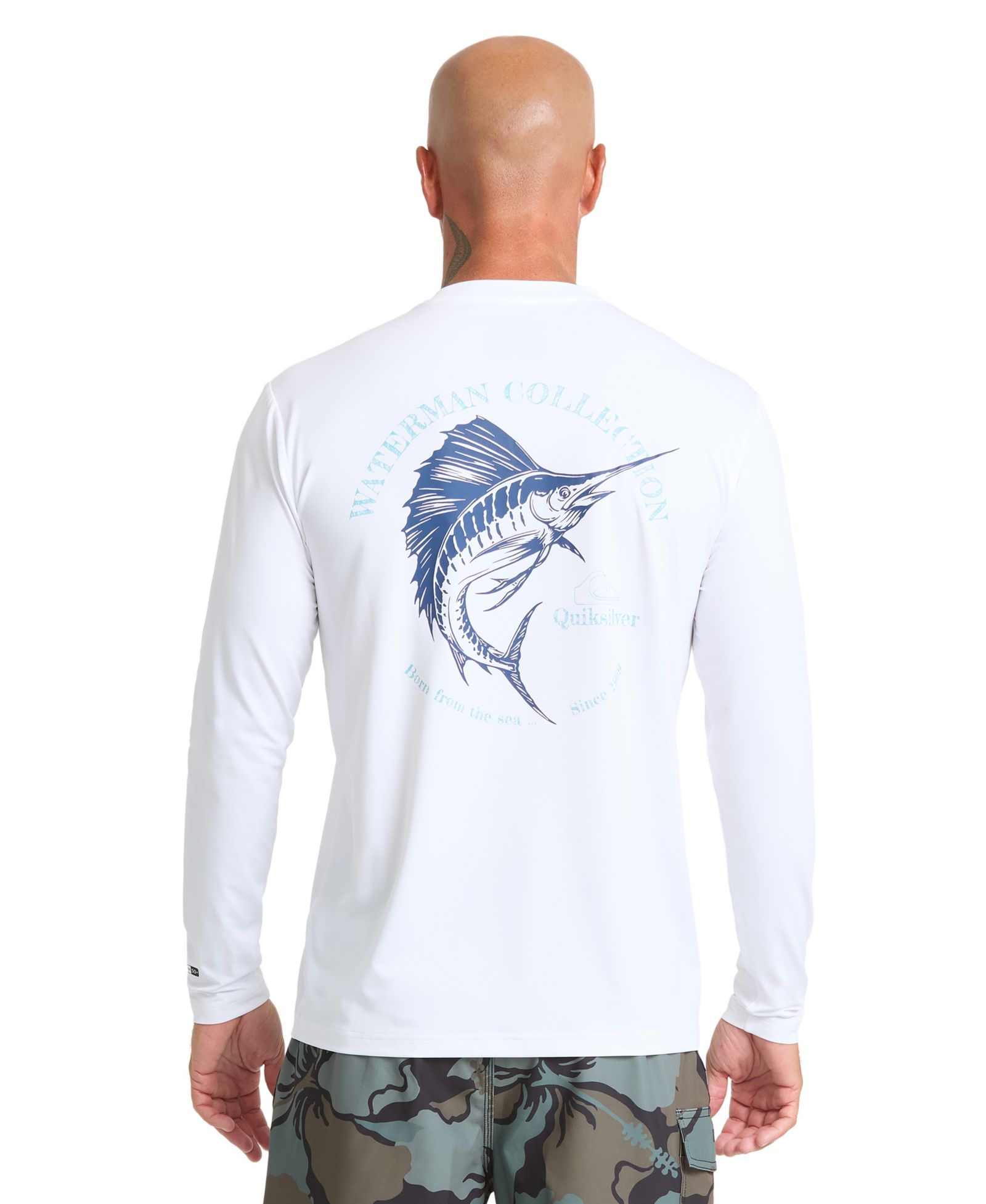 Quiksilver Waterman Men's Long-Sleeve Cool Breeze T-Shirt