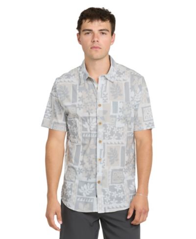 Мужская рубашка Quiksilver Waterman Short-Sleeve Sandy Cove