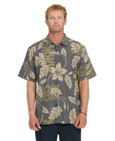 Quiksilver Waterman Men's Short-Sleeve Bloom Shirt