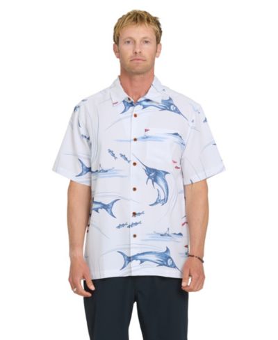 Мужская рубашка Quiksilver Waterman Short-Sleeve Fish On
