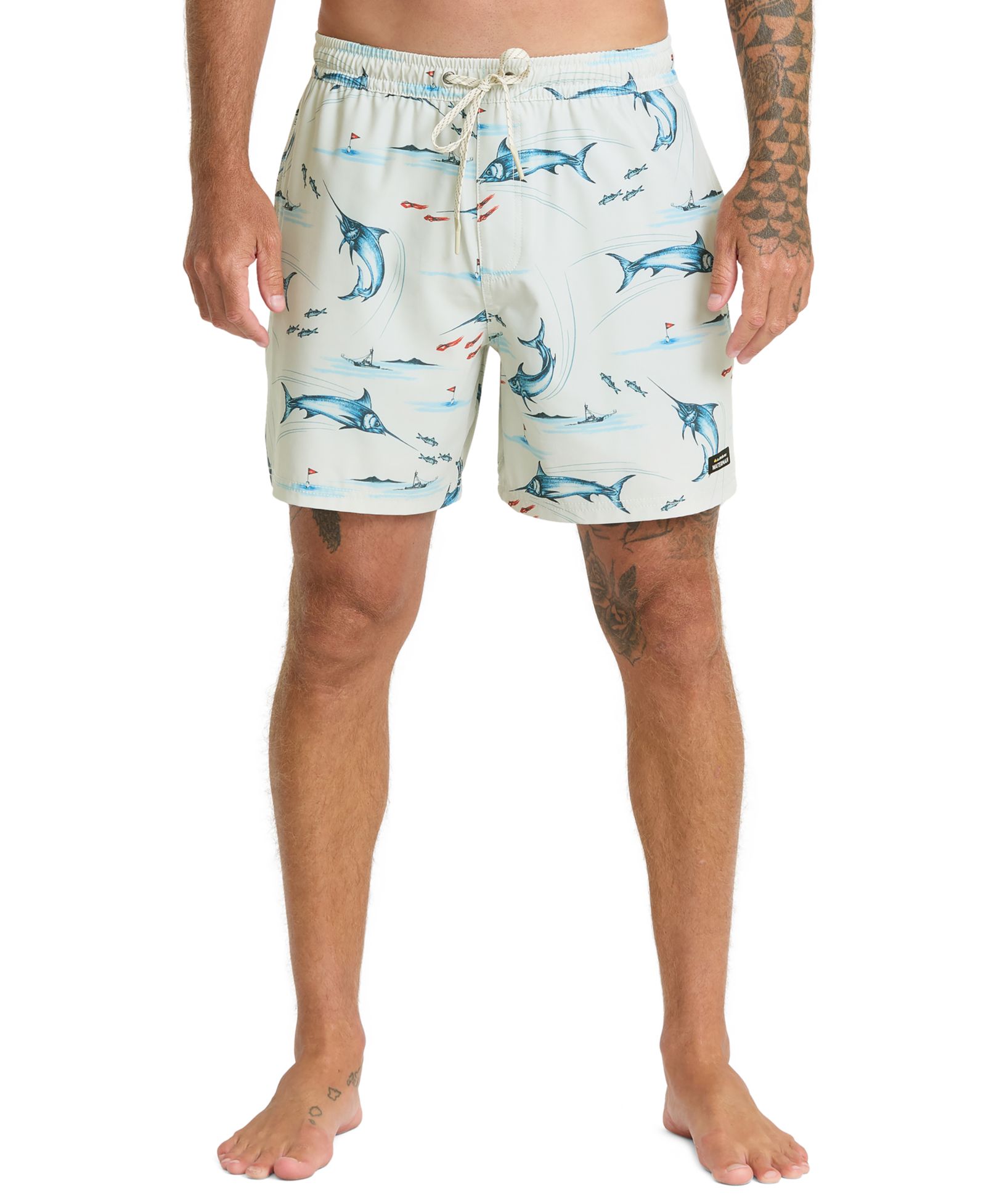 Quiksilver Waterman Men's Mix Pack Floral Swim Trunks