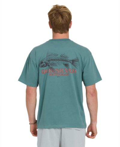 Quiksilver Waterman Мужская футболка с коротким рукавом Fish Bones