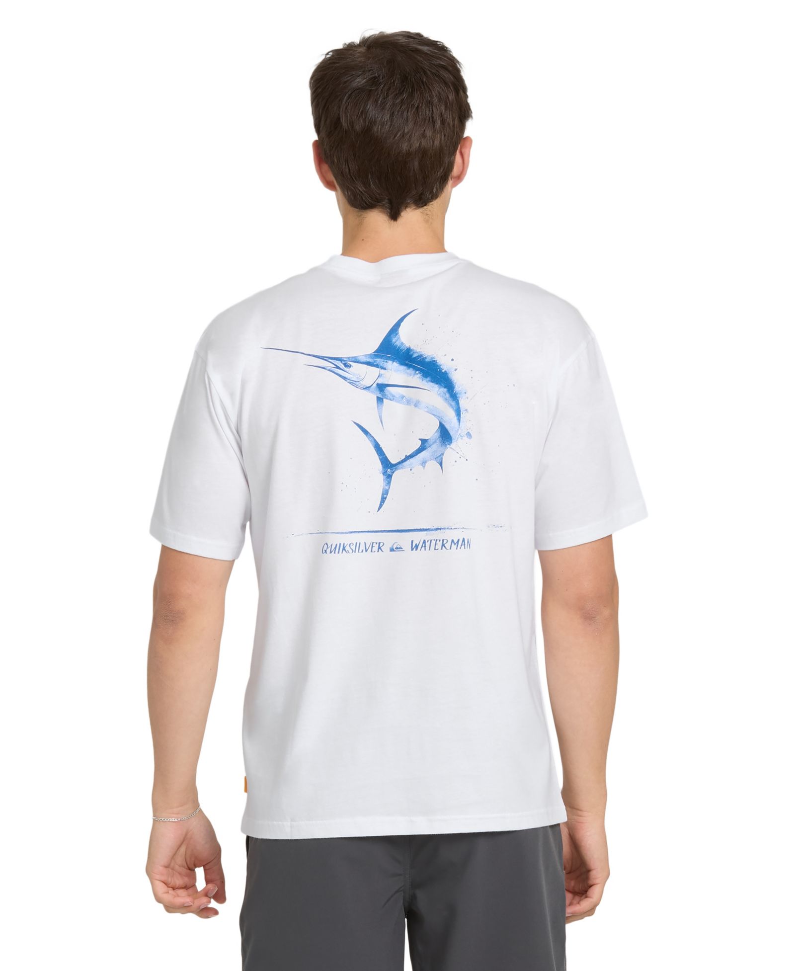 Quiksilver Waterman Мужской Short-Sleeve Angler T-Shirt