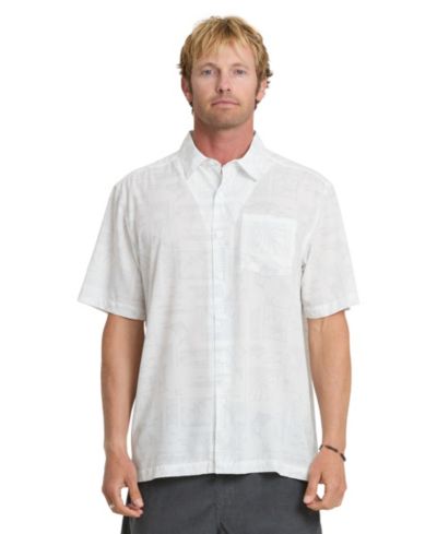 Мужская рубашка Quiksilver Waterman Short-Sleeve Paradise Bay