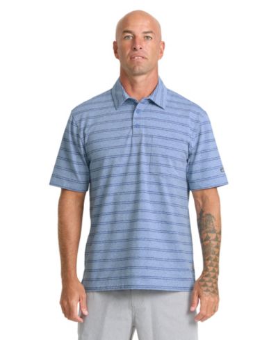 Quiksilver Waterman Men's Shank Short-Sleeve Polo Shirt