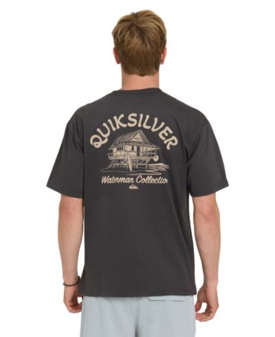 Quiksilver Waterman Men's Tiki Hut Short-Sleeve T-Shirt