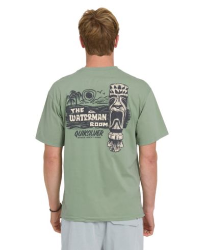 Quiksilver Waterman Men's Room Classic Short-Sleeve T-Shirt