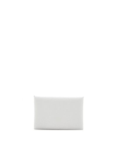 Б/у держатель для карт HERMES Calvi Duo Chevre Mysore