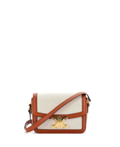 Pre-Owned Celine Teen Triomphe сумка через плечо из канваса и кожи