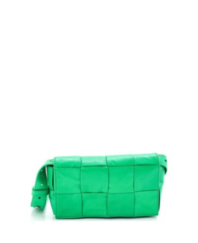 Pre-Owned Bottega Veneta поясная сумка Cassette Maxi Intrecciato из кожи