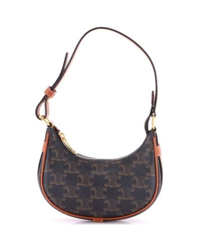 Сумка Celine Mini Ava Triomphe из покрытого холста (б/у)