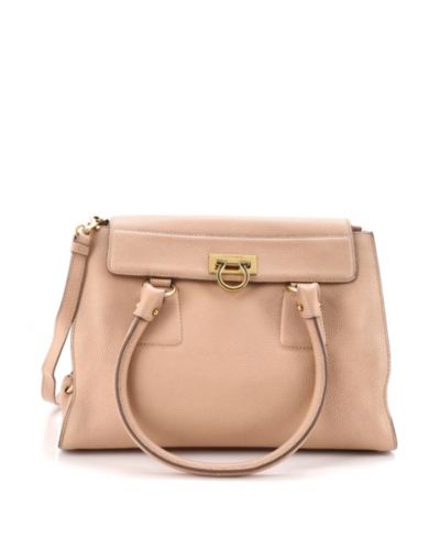 Б/у кожаная сумка Lotty Salvatore Ferragamo Medium