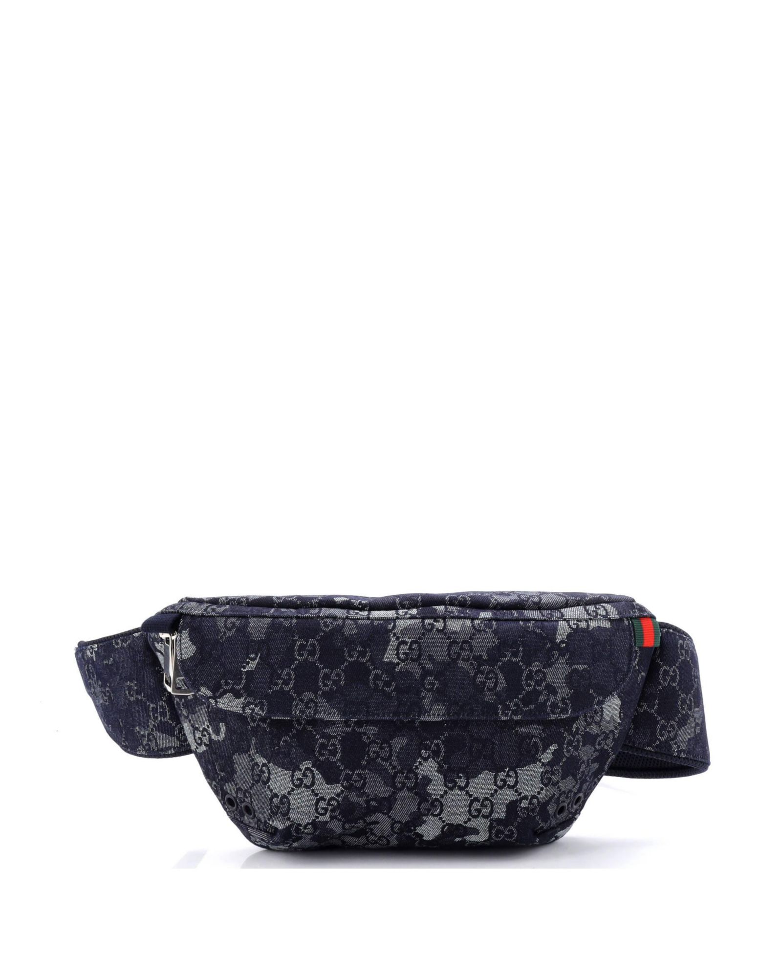 Pre-Owned Gucci Belt Bag Camouflage GG Denim