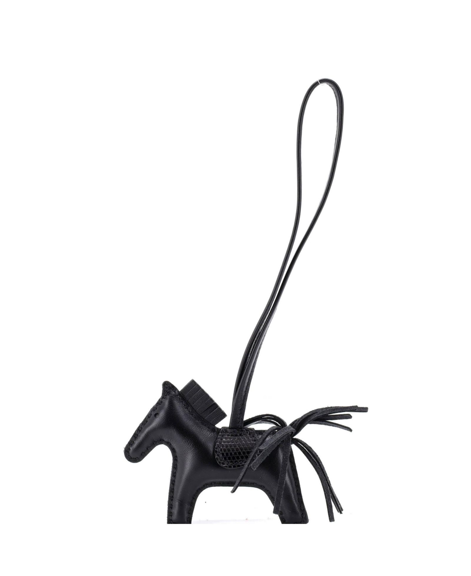 Pre-Owned HERMES брелок для сумки GriGri Rodeo из кожи, б/у