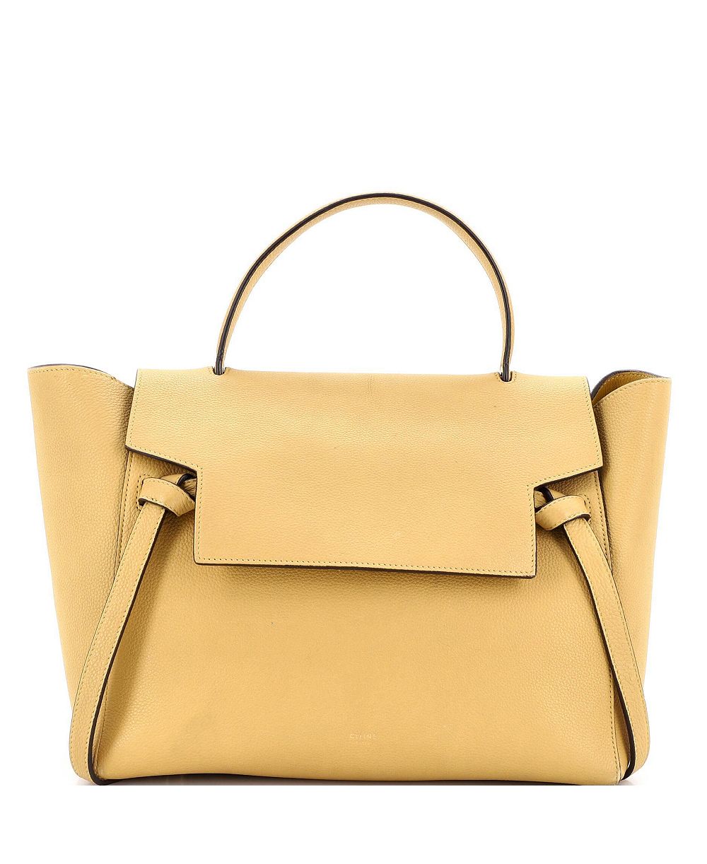 Pre-Owned Celine Medium Belt Bag Textured Leather