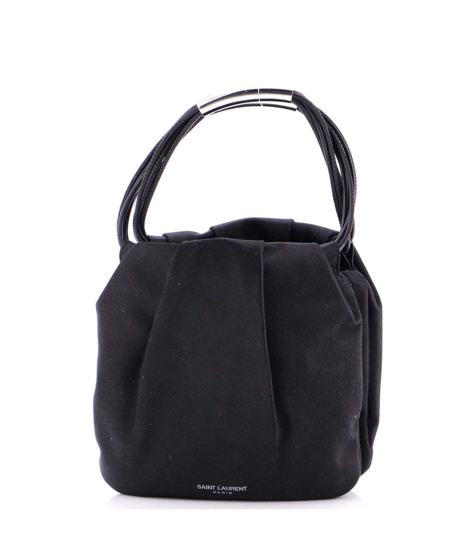 Saint Laurent мини-сумка Pochon Satin Pre-Owned