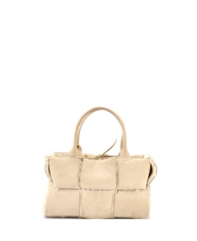 Сумка-тоут Bottega Veneta Small Arco из замши и овчины (б/у)