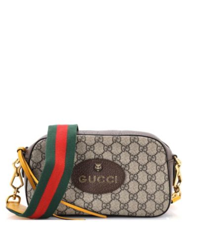 Pre-Owned Gucci Neo Vintage Camera Messenger Bag GG Coated Canvas