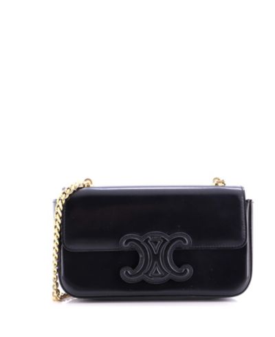 Сумка через плечо Pre-Owned Celine Small Triomphe из кожи