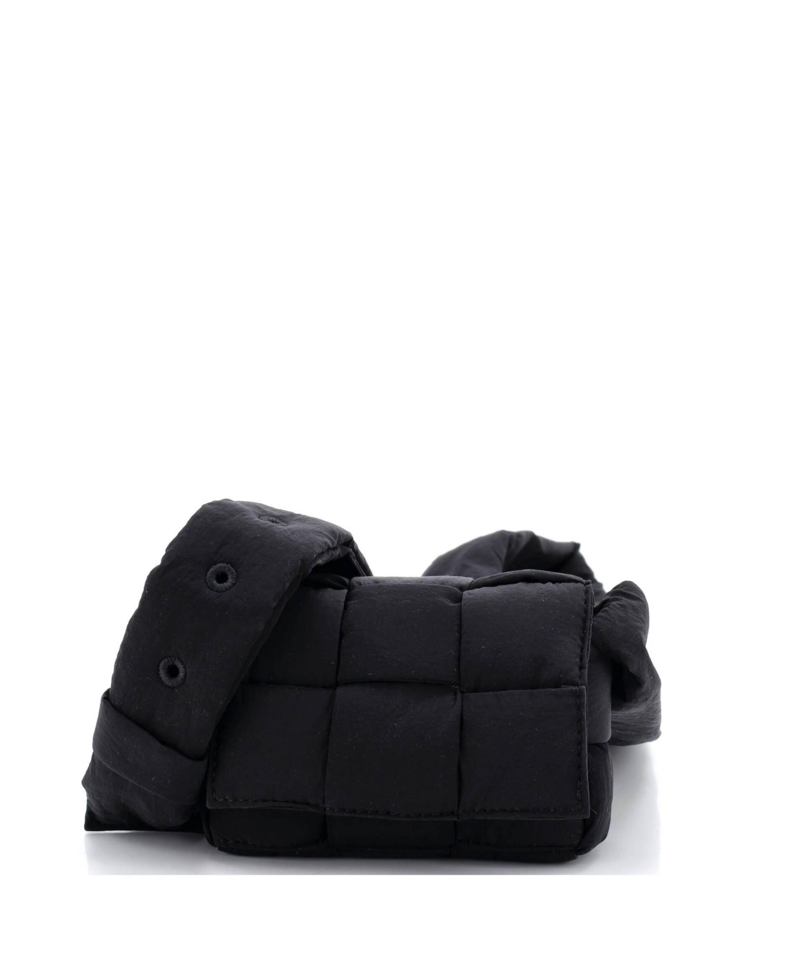 Bottega Veneta сумка через плечо Extra Mini Cassette, нейлон Maxi Intrecciato, б/у