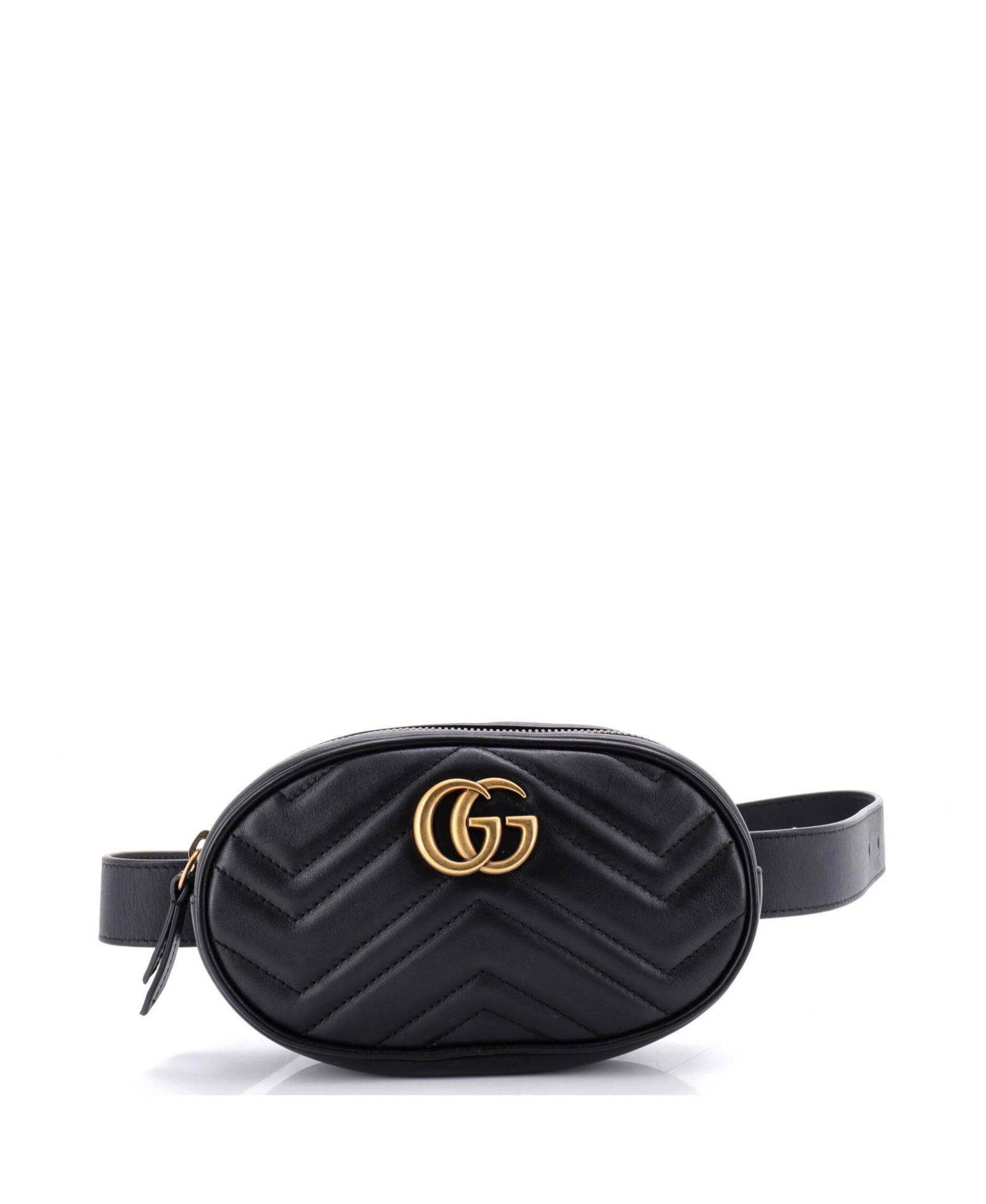 Gucci GG Marmont сумка-пояс Matelasse из кожи