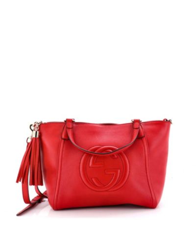 Pre-Owned Gucci маленькая сумка Soho Convertible Top Handle из кожи