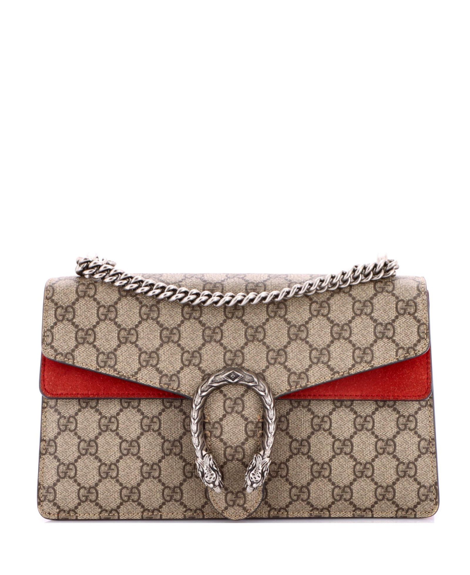 Pre-Owned Gucci Small Dionysus Bag GG Coated Canvas
