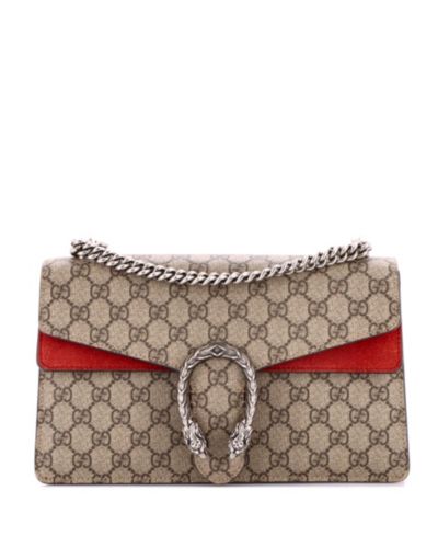 Pre-Owned Gucci Small Dionysus Bag GG Coated Canvas
